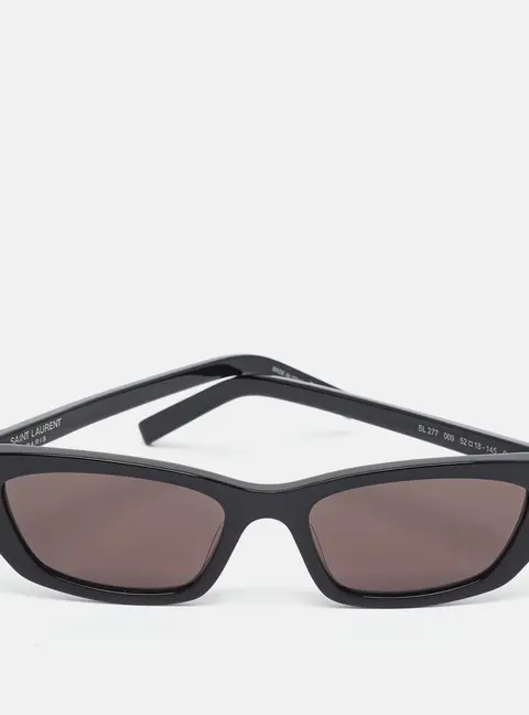 Saint Laurent Black SL 277 Cat Eye Sunglasses
