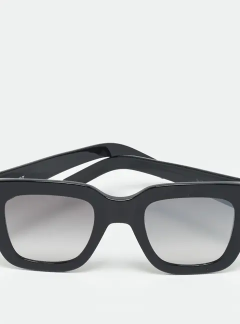 Saint Laurent Black SL184 SLIM Square Sunglasses