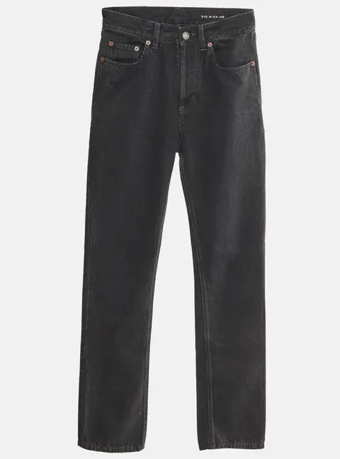 Saint Laurent Black Denim Straight Fit Jeans S/Waist 25"