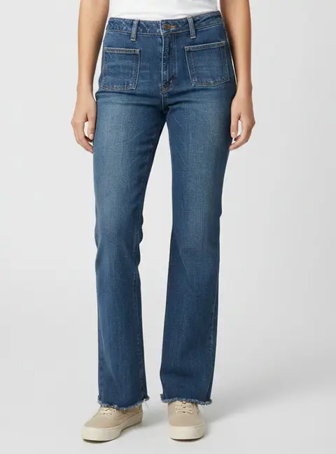 Saint Laurent Paris Blue Denim Straight Leg Jeans S/Waist 26"