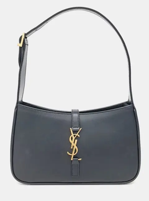 Saint Laurent Paris Black Leather Saint Laurent Sac Hobo Bag