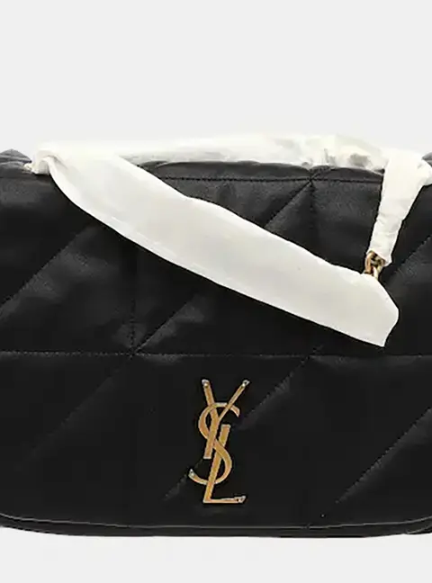 Saint Laurent Jamie 4.3 Medium Black Quilted Lambskin Leather Shoulder Bag