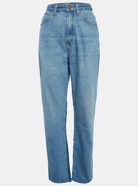 Sandro Blue Denim High Rise Jeans M/Waist 26"