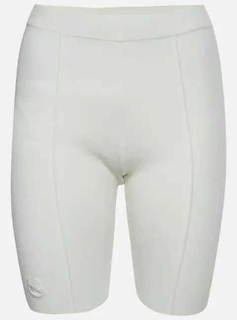Sandro Off White Stretch Knit Andre Blanco Shorts M