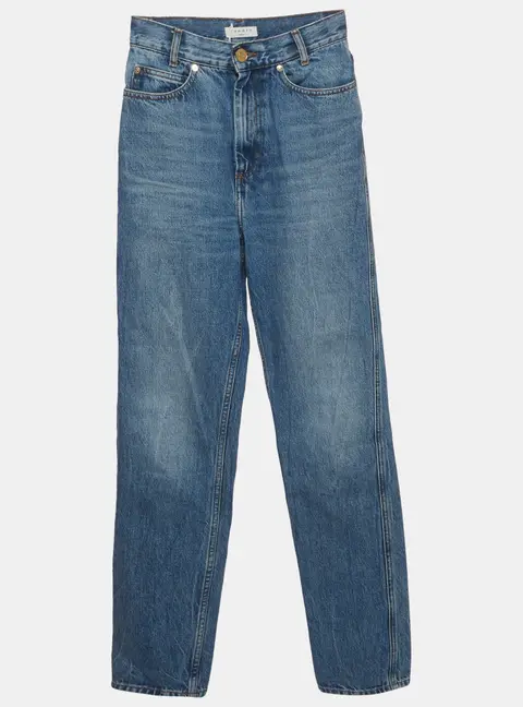 Sandro Blue Denim Straight Fit Jeans XS/ Waist 24''