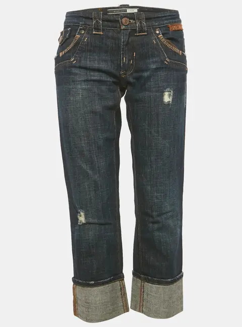 Sportmax Code Denim Mid Rise Capri M/Waist 32"
