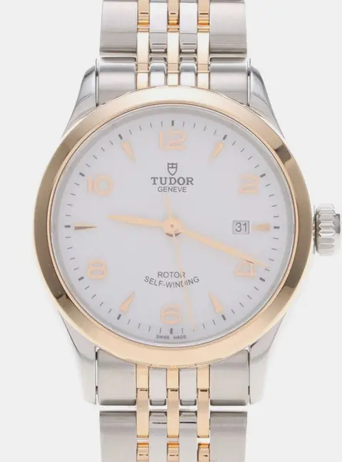 Tudor 1926 91351 Automatic Rose Gold Stainless Steel Women's Wristwatch 28 mm