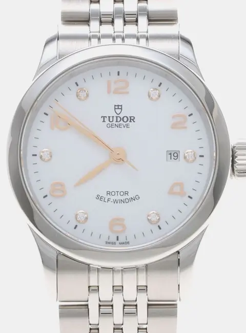 Tudor 1926 91350 Automatic Diamond Stainless Steel Womens Wristwatch 29 mm