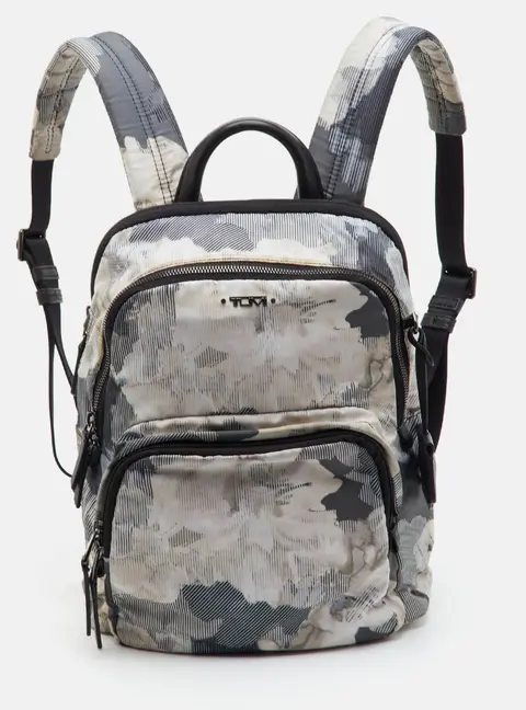 TUMI Camo Floral Voyageur Dori Multicolor Nylon Backpack