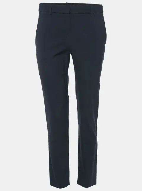 Theory Navy Blue Wool Trousers S