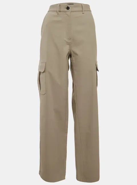 Theory Beige Neoteric Twill Cargo Pants XS