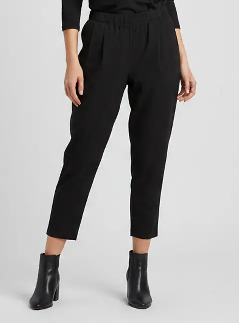 Theory Black Wool Blend Formal Pants S