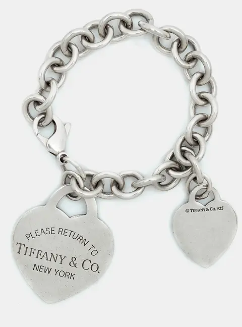 Tiffany & Co. Return To Tiffany Jumbo Heart Tag Sterling Silver Bracelet