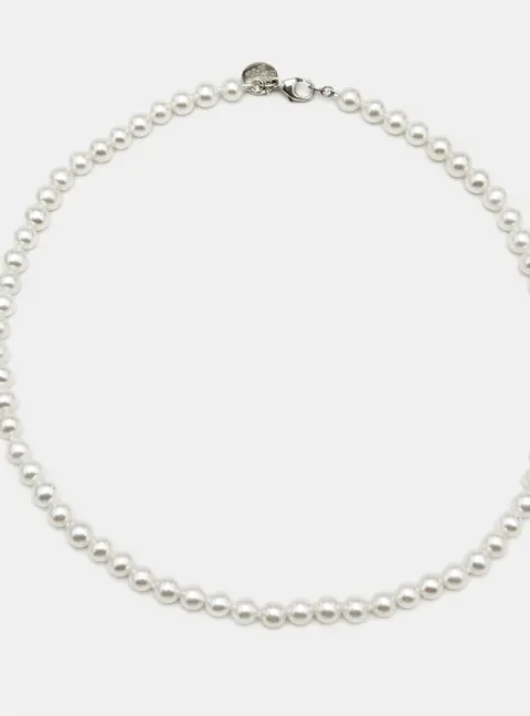 Tiffany & Co. Cultured Pearl Sterling Silver Necklace