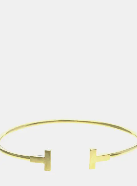 Tiffany & Co. Tiffany T 18k Yellow Gold Bracelet
