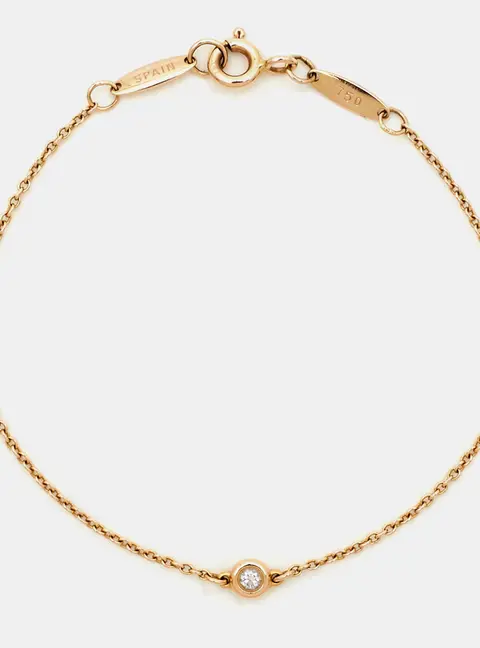 Tiffany & Co. Diamonds by the Yard Diamond 18k Rose Gold Bracelet