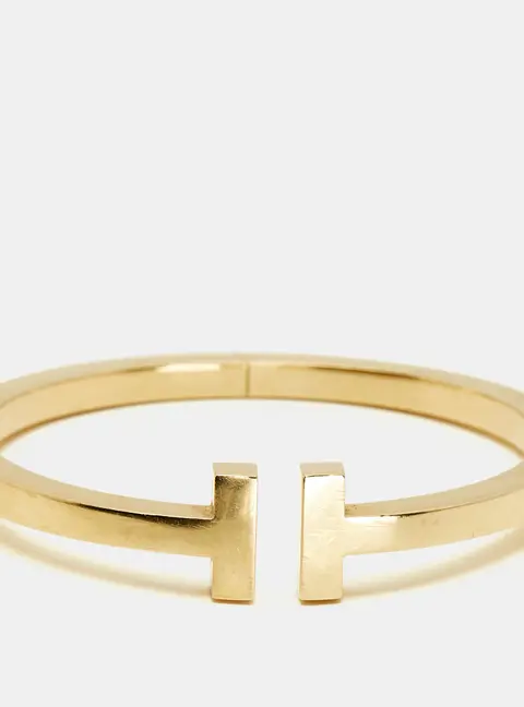 Tiffany & Co. Tiffany T Square 18k Yellow Gold Bracelet