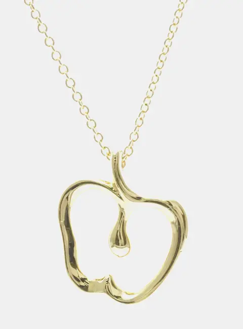 Tiffany & Co. Elsa Peretti Apple 18K Yellow Gold Necklace