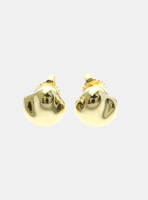 Tiffany & Co. Elsa Peretti Yellow Gold Nugget Earrings