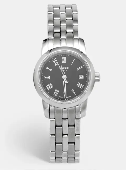 Tissot Classic Dream T033.210.11.053.00 Black Dial Stainless Steel Women's Wristwatch 28 mm