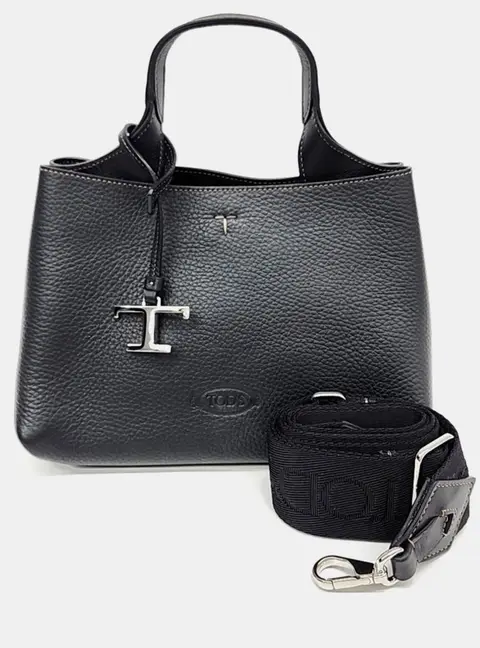 Tod's Timeless Black Leather Micro Bag