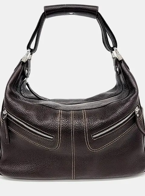 Tod's Brown Leather shoulder bag