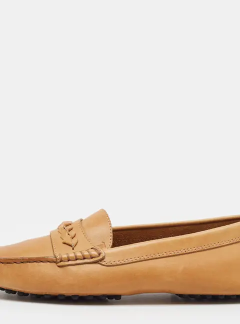 Tod's Gommino Size 36 Tan Leather Driver Loafers