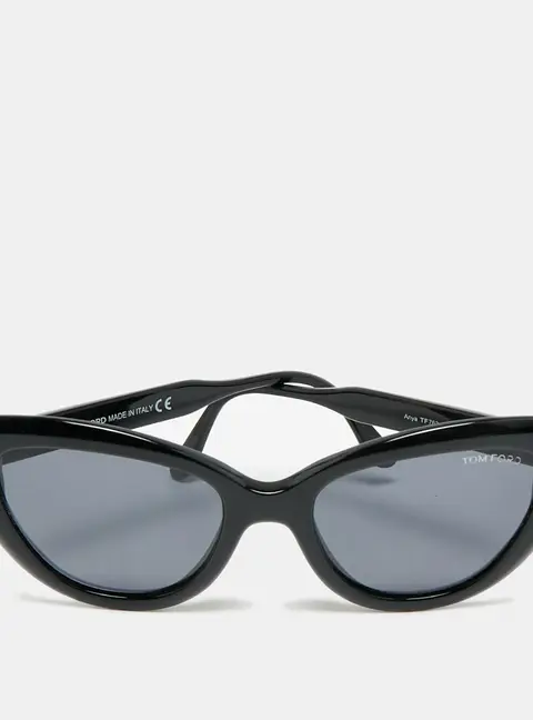 Tom Ford Black TF762 Anya Cat Eye Sunglasses