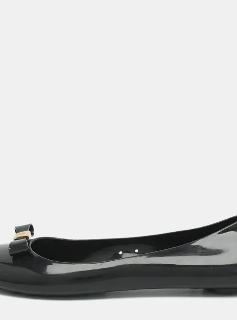 Tory Burch Black Jelly Ballet Flats