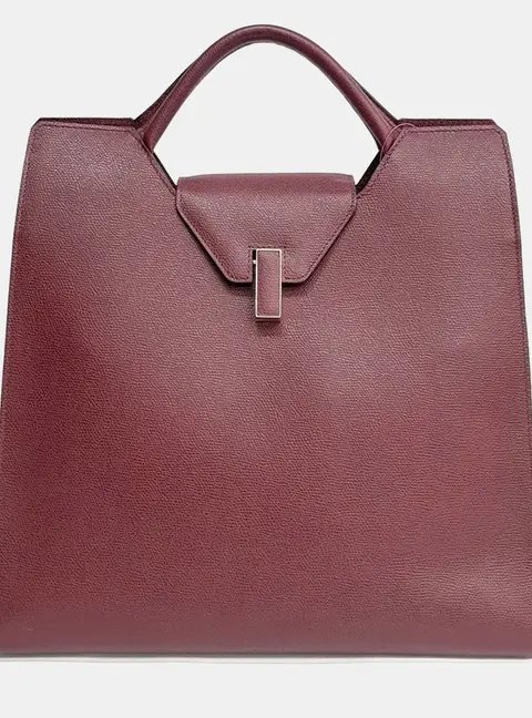 Valextra Isis Shopping Tote and Shoulder Bag