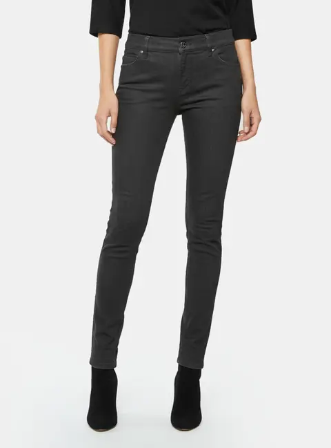Valentino Black Denim Distressed Slim Fit Jeans M/Waist 32"