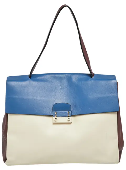 Valentino Mime Multicolor Leather Top Handle Bags