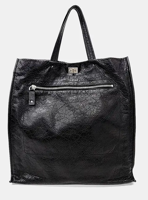 Valentino Black Leather tote bag