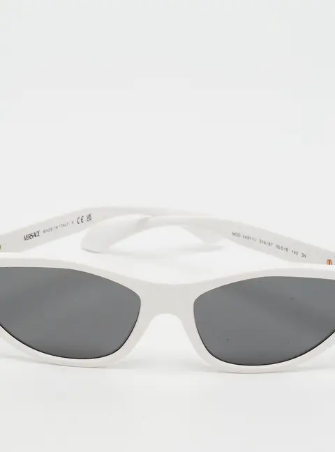 Versace White/Black MOD 4491 U Medusa Cat Eye Sunglasses