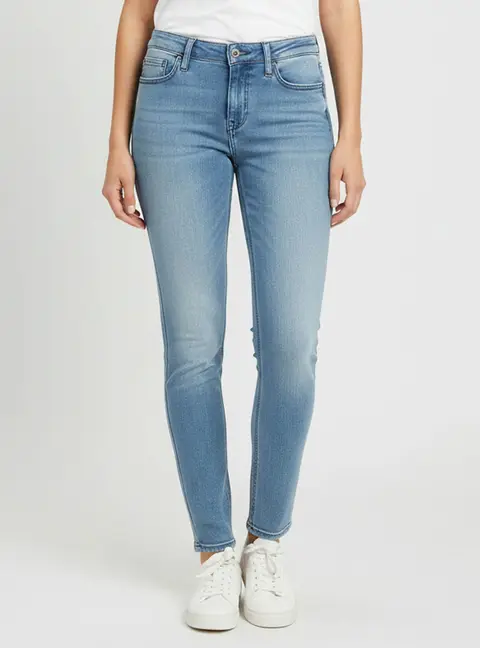 Victoria Victoria Beckham Blue Denim Skinny Jeans S/Waist 27"