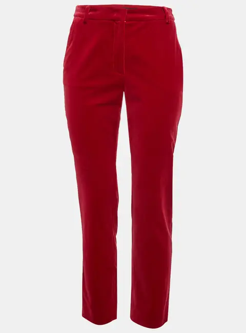 Weekend Max Mara Pink Velvet Regular Fit Jeans S Waist 28"