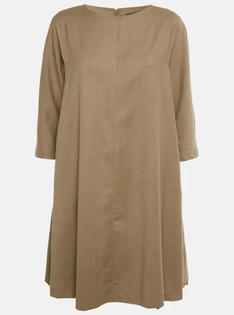 Weekend Max Mara Brown Wool Short Dress M