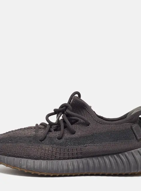 Yeezy x Adidas Black Knit Fabric Boost 350 V2 Cinder Sneakers Size 40 2/3