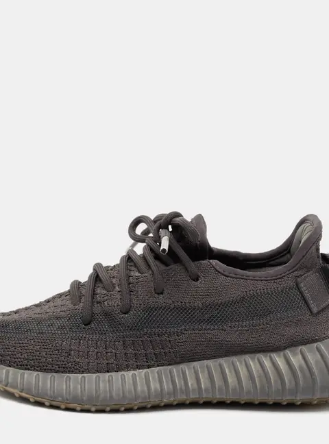 Yeezy x Adidas Grey Knit Fabric Boost 350 V2 -Static Sneakers Size 38