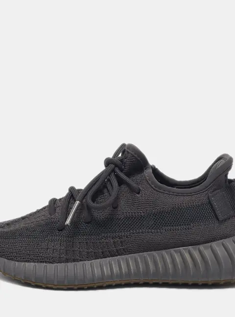 Yeezy x Adidas Black Knit Fabric Boost 350 V2 Cinder Sneakers Size 36 2/3