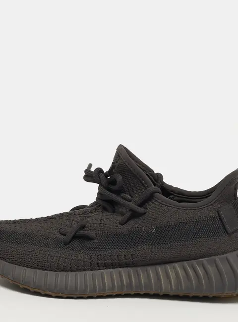 Yeezy x Adidas Boost 350 V2 Size 39.5 Grey Knit Fabric Cinder  Low Top Sneakers