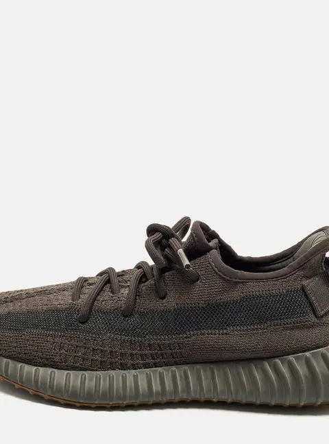 Yeezy x Adidas Boost 350 V2 Cinder Size 40 Grey Knit Fabric Low Top Sneakers