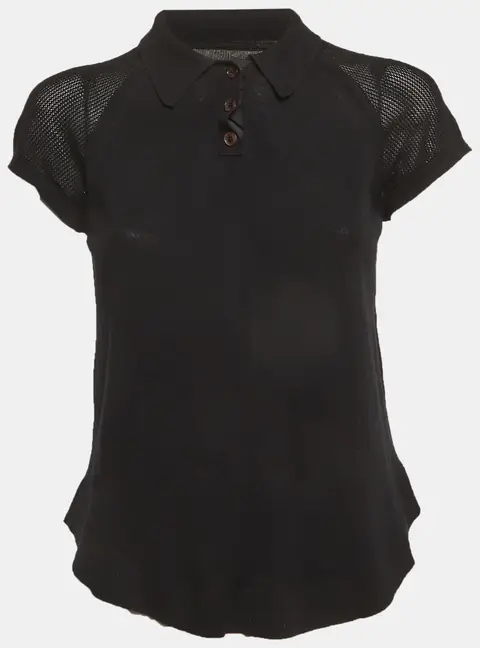 Zadig & Voltaire Black Cotton Kit T-Shirt S
