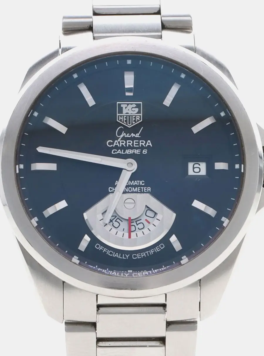 Tag Heuer Grand Carrera WAV511A BlueStainless Steel Automatic Men's Watches 40.5mm