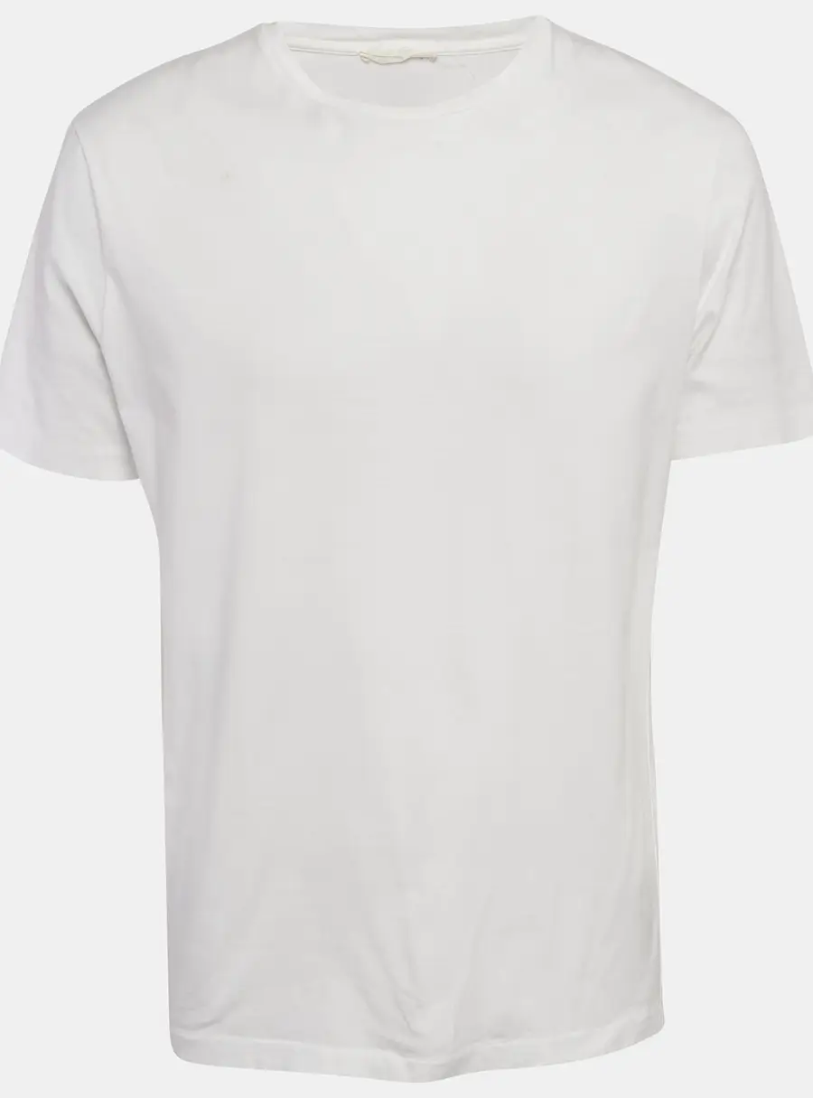 The Row White Jersey Crewneck T-Shirt XL