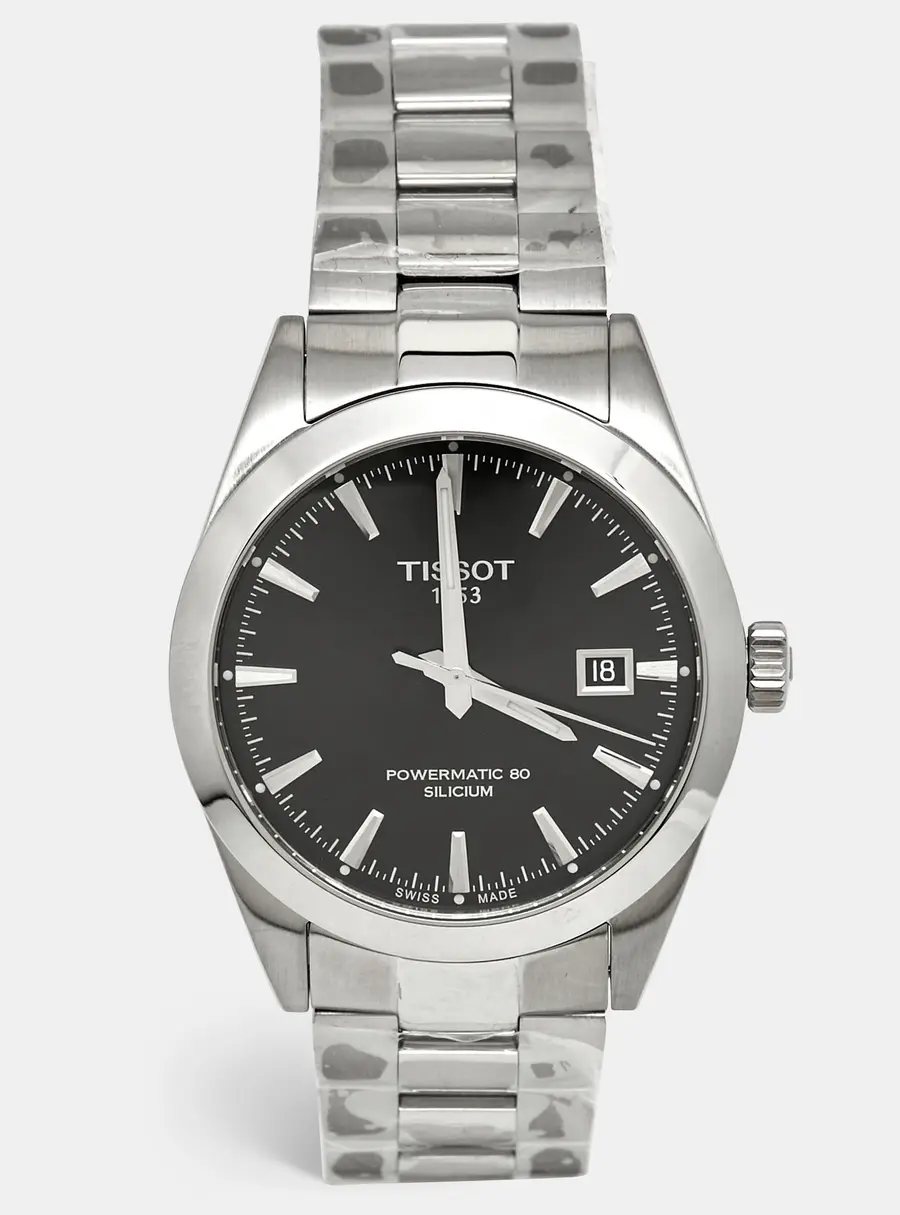 Tissot Gentleman T127.407.11.051.00 Black Dial Stainless Steel Men's Wristwatch 40 mm