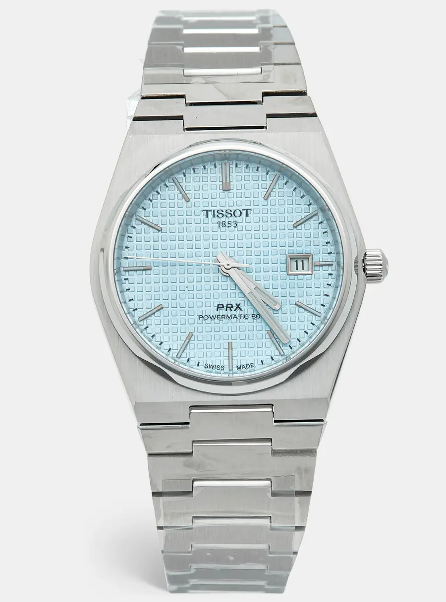Tissot PRX T137.407.11.351.00 Ice Blue Dial Stainless Steel Men's Wristwatch 40 mm