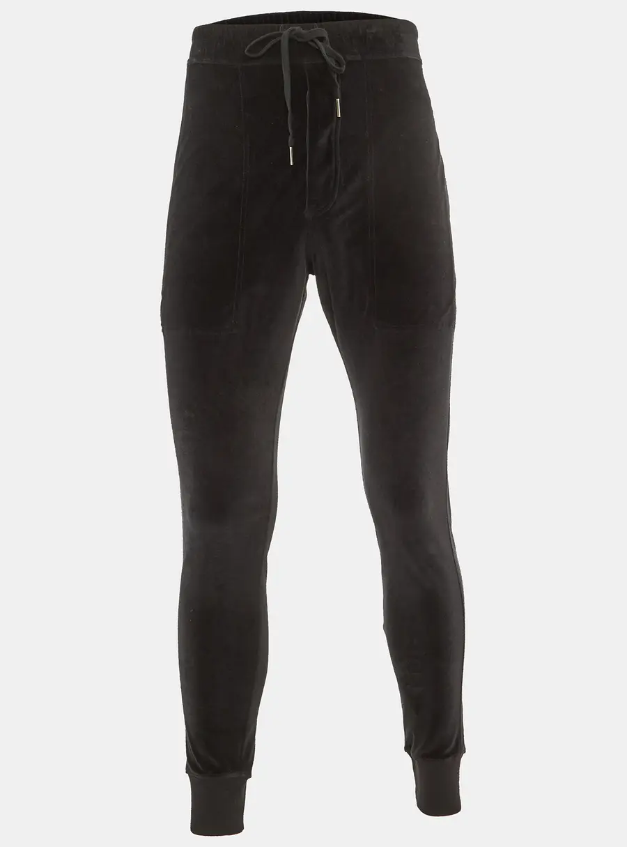 Tom Ford Black Velvet Track Pants XL