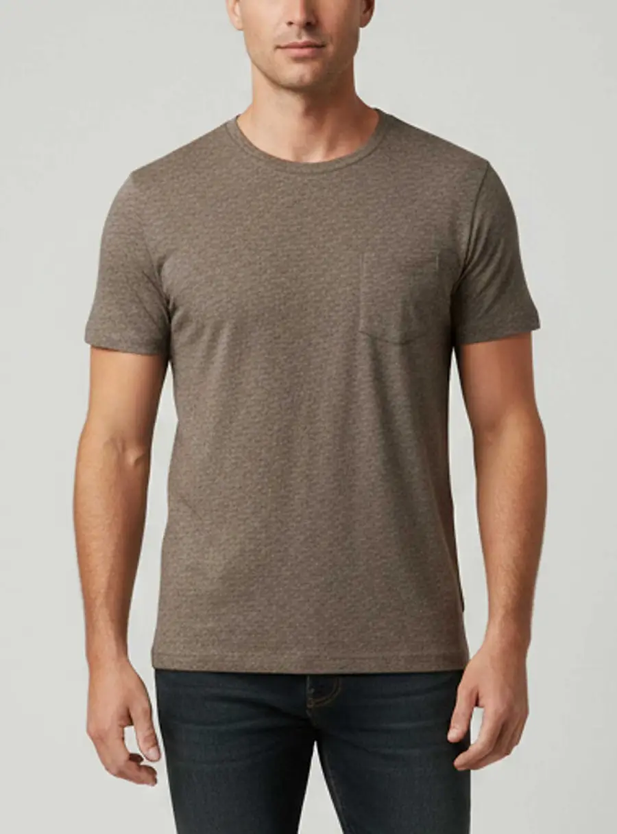 Tom Ford Brown Jersey Crewneck T-Shirt M