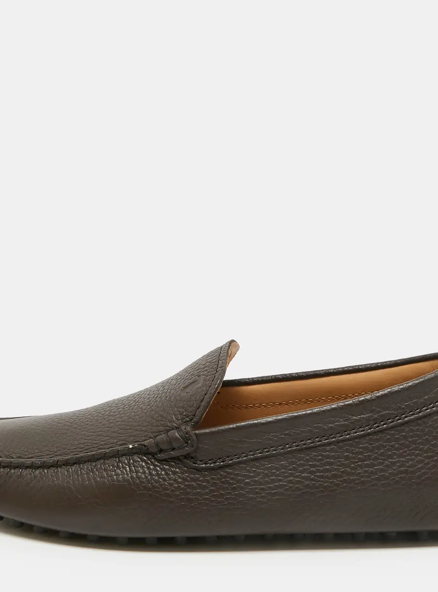 Tod's Gommino Size 40 Dark Brown Leather Driver Loafers